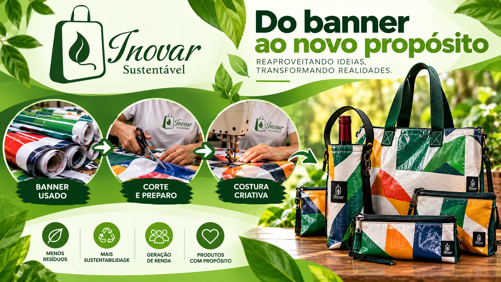 O QUE ERA LIXO AGORA É LUXO